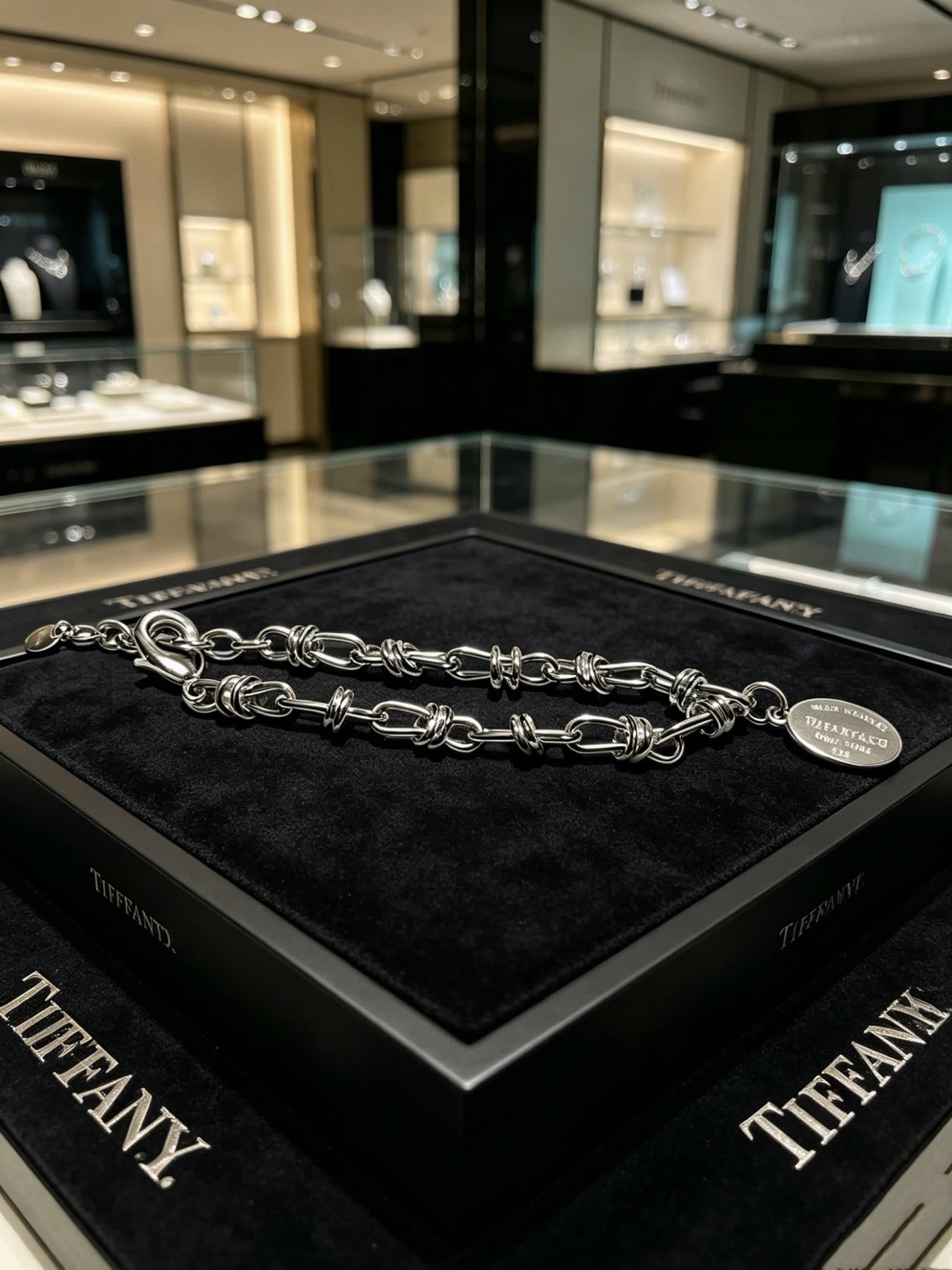 Tiffany & Co. Sterling Silver Link Bracelet